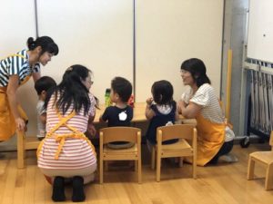 「一時預かり保育スタートアップ事業」子育てネットワーク志賀うりぼう　活動のようす