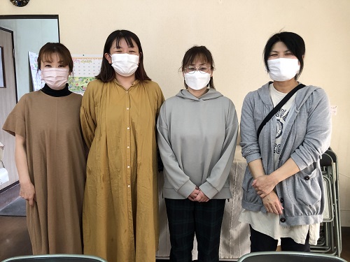 みんなのもうひとつのおうち「キュルア」活動のようす画像　メンバーの皆さんです