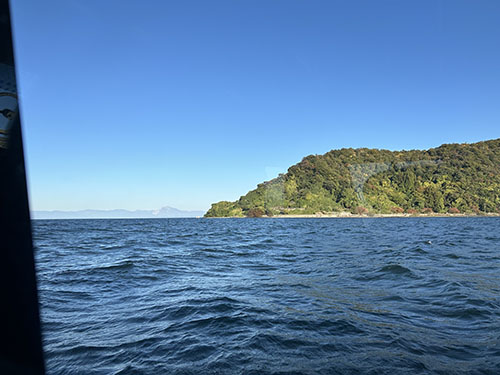 翔んでびわ湖の「大人のエコスクール」、沖島のもうひとつの岬